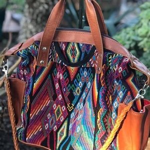 Nena & Co Rainbow Swans Convertible Day Bag